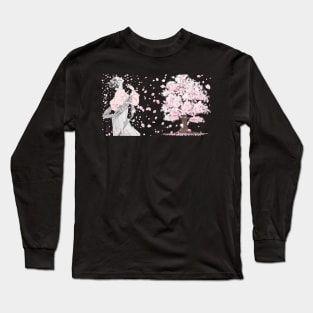 Peach flowers Long Sleeve T-Shirt